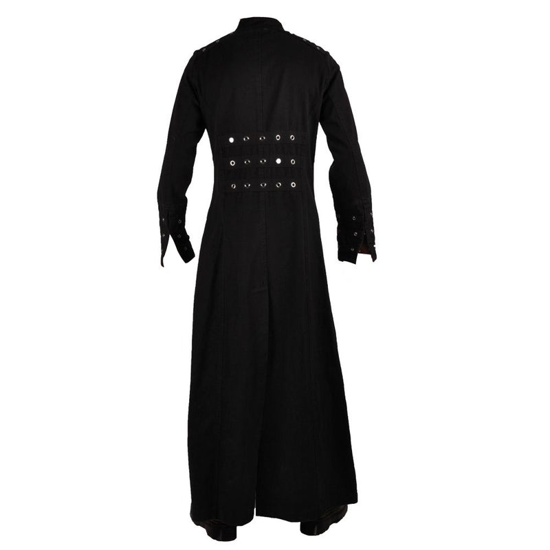 Hellraiser Gothic Punk Industrial Vampire Trench Coat