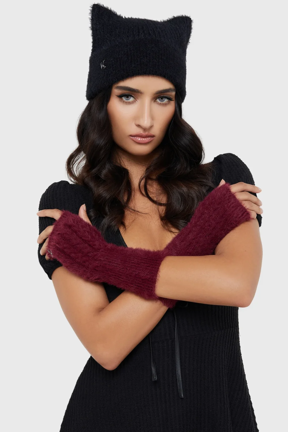 Mystic Cable Fingerless Gloves