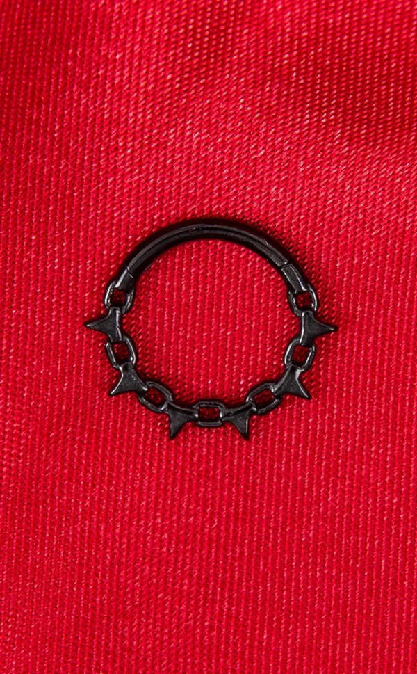 Septum Ring | Spite [Black]