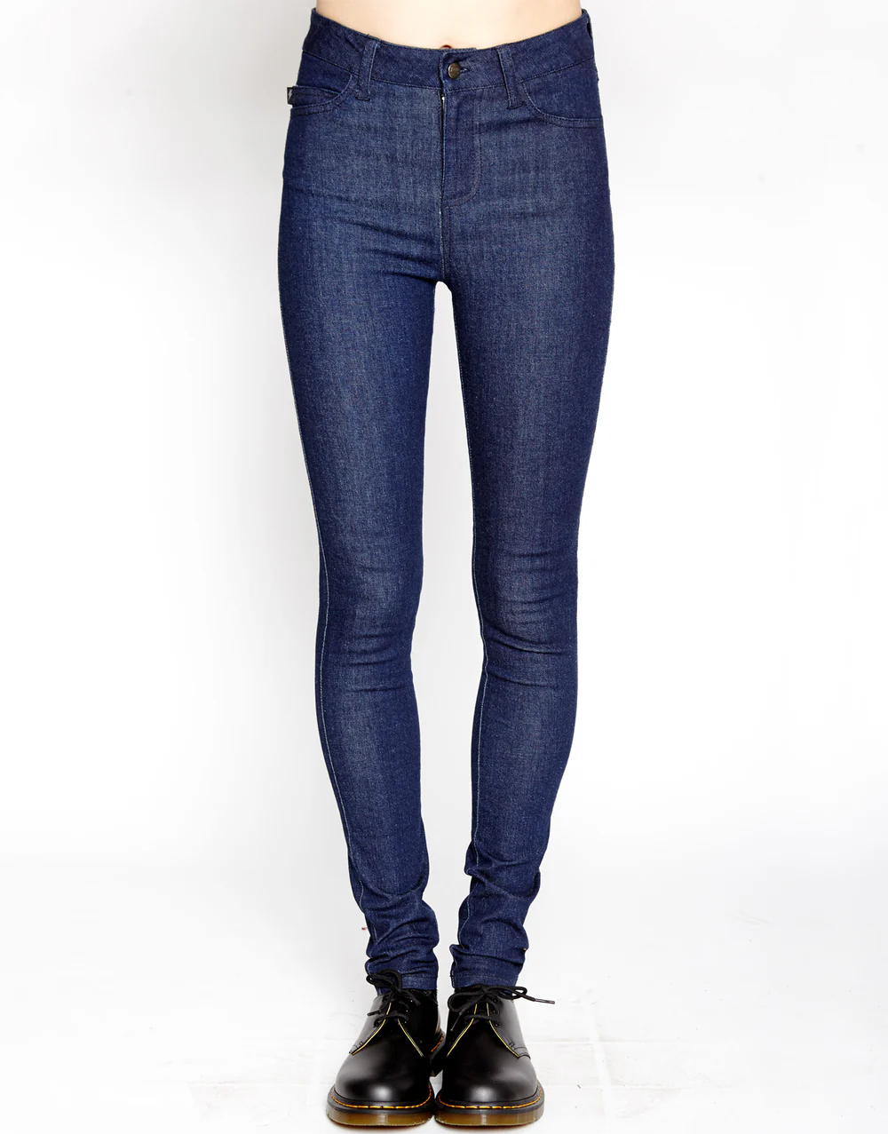 STRETCH DENIM HIGH WAIST SKINNY