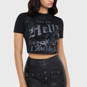 Go To Hell Baby Tee