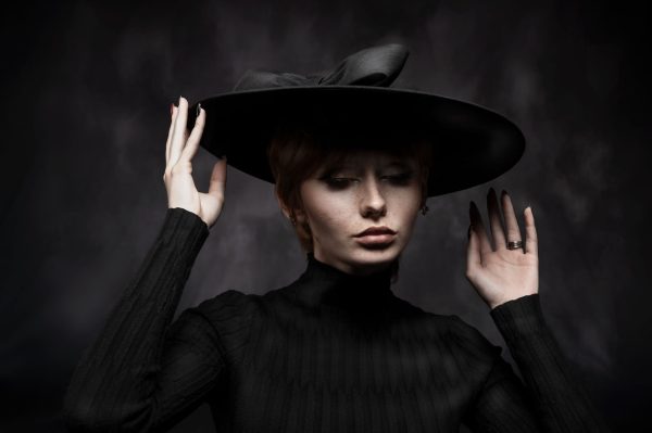 Gothic woman wearing alternative Tripp pants outfit showcasing edgy styling ideas for women